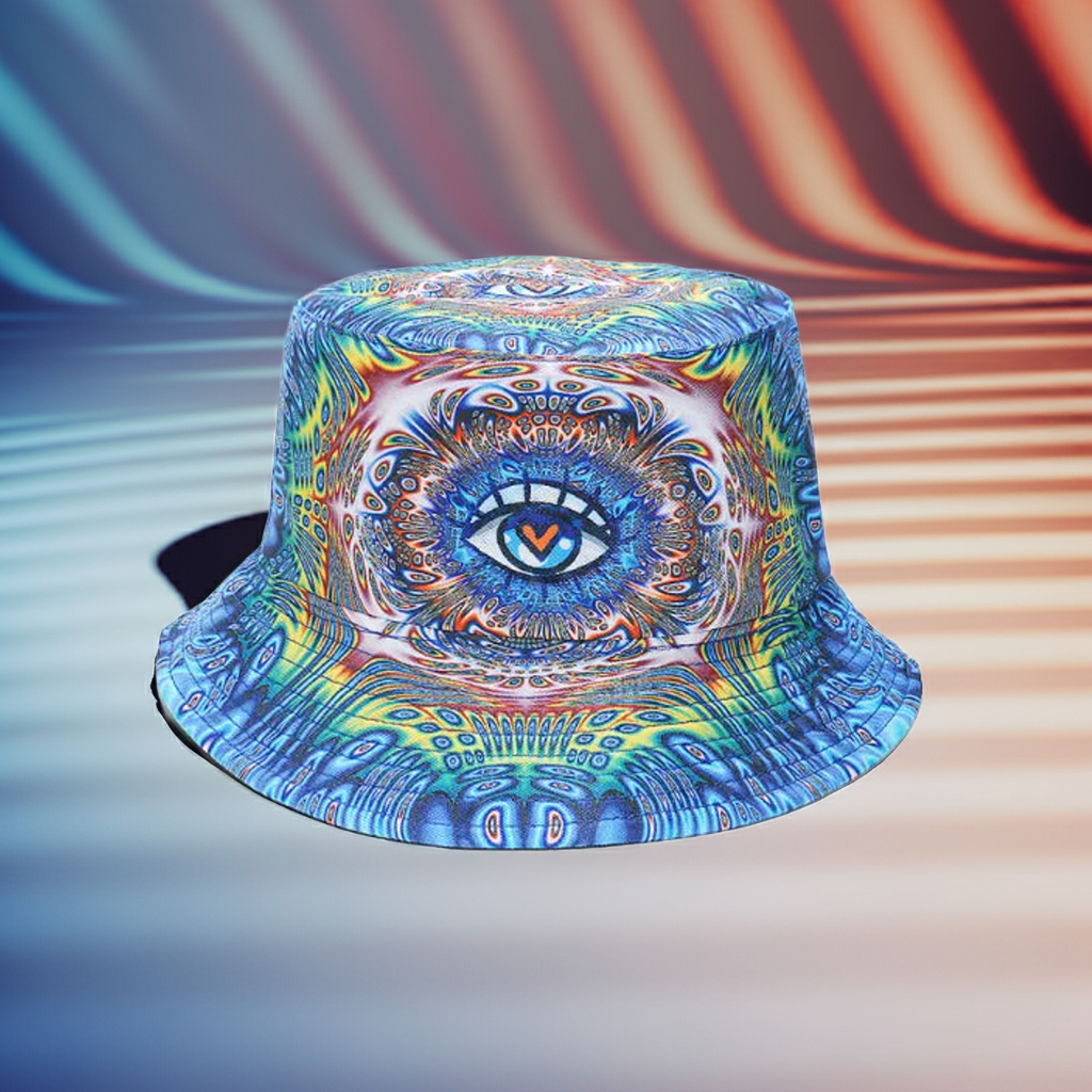 Cosmic Eyes Bucket Hat - Summer Beach Street Style