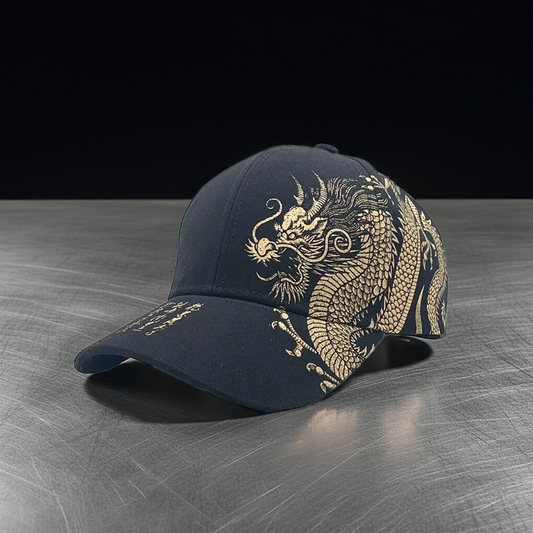 Dragon Style Embroidery Cap